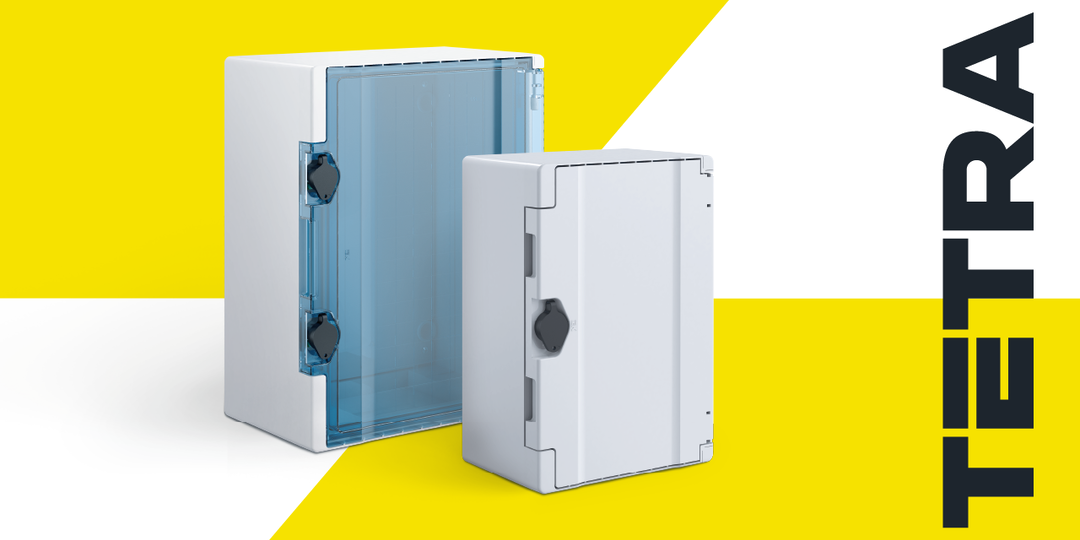 Новые габариты пластиковых корпусов TETRA для сборки НКУ