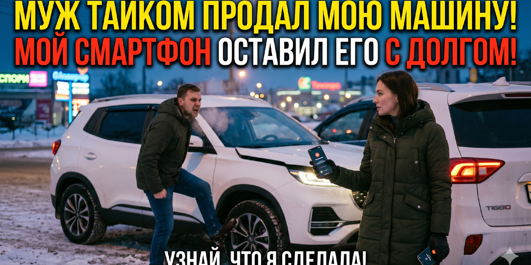 Муж тайком продал мою машину. Умная спутниковая блокировка двигателя оставила его с гигантским долгом
