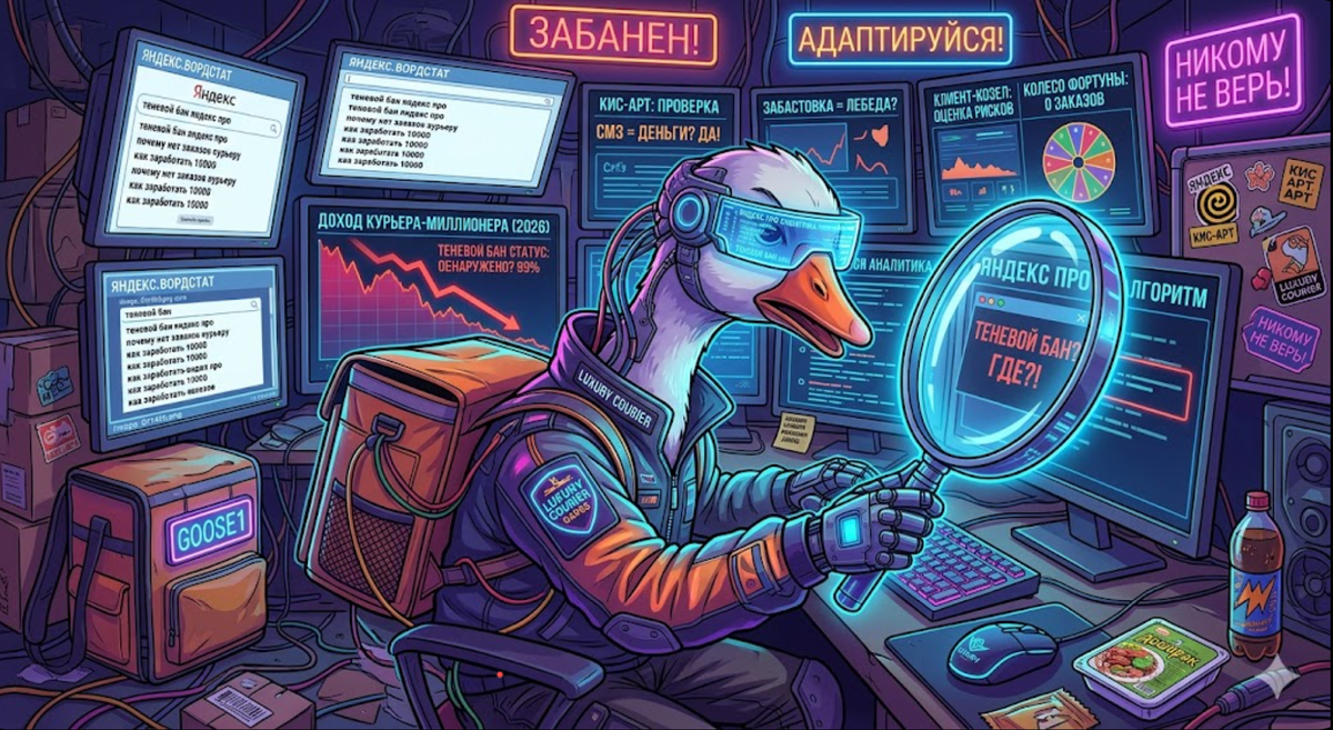 Гусь выводит жуликов на чистую воду.