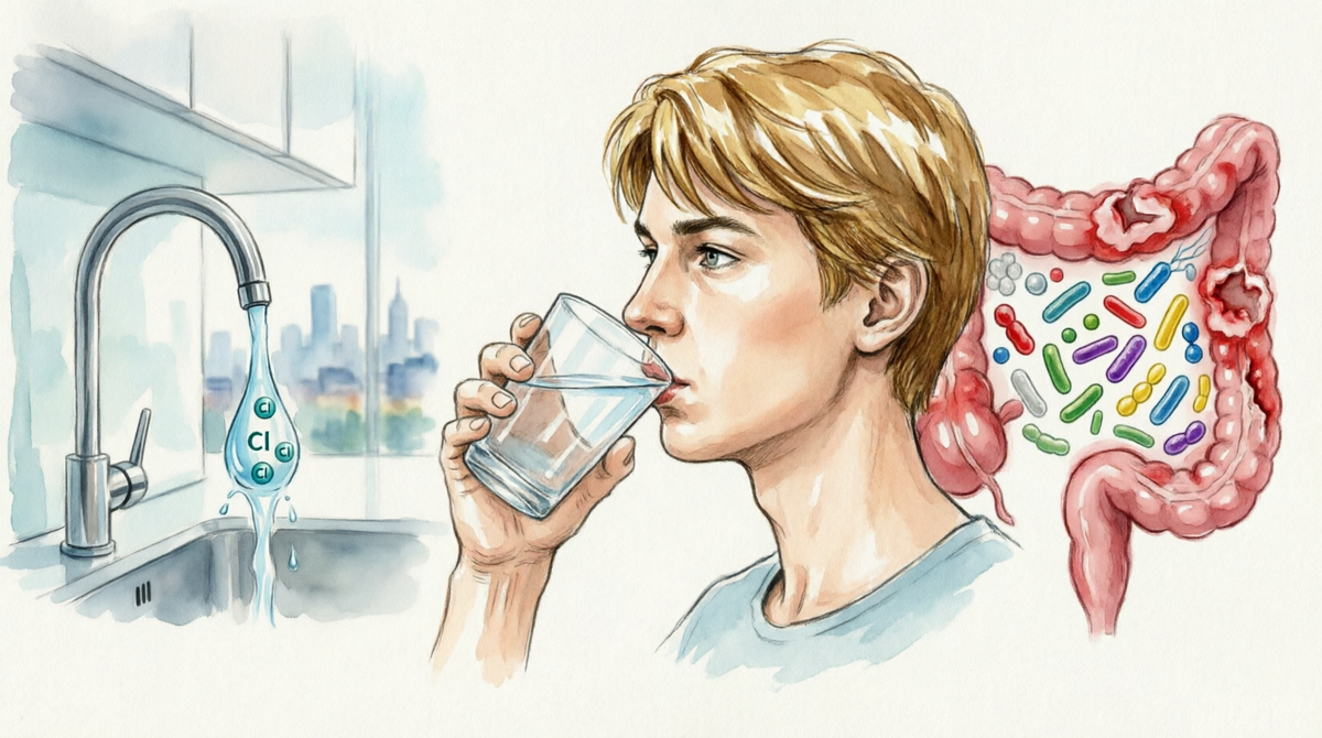 Хлорированная водопроводная вода