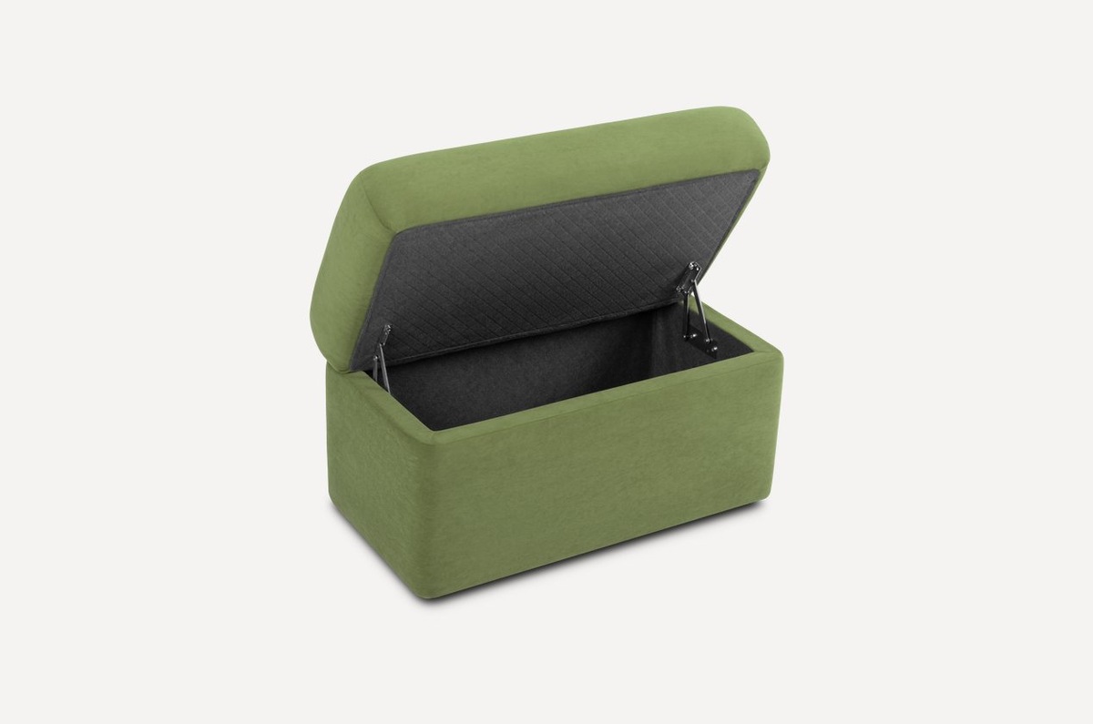 Пуф Палси-2 Велюр Оливковый