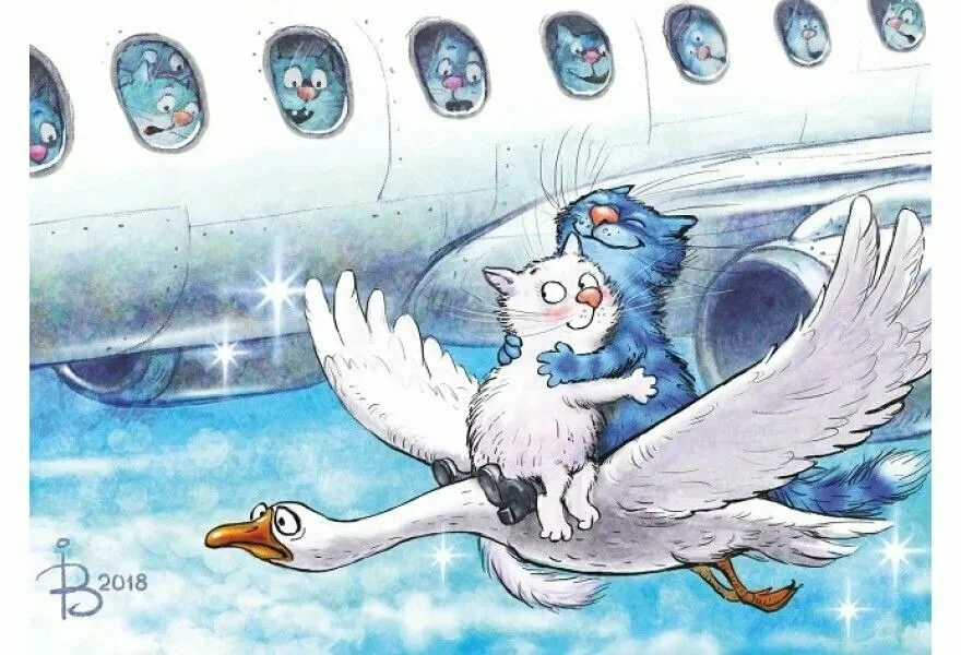 очароватеьные коты Рины Зенюк