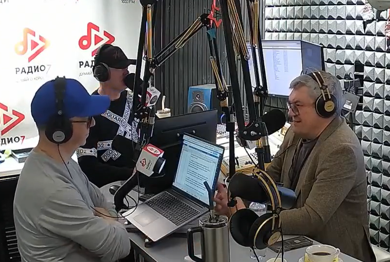  Скриншот прямого эфира «Семерки»