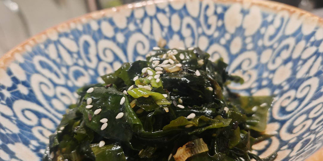 Вкуснейший салат из водорослей вакаме