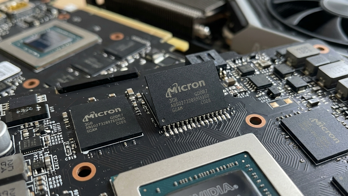 Micron начала выпуск чипов GDDR7 объемом 3 ГБ