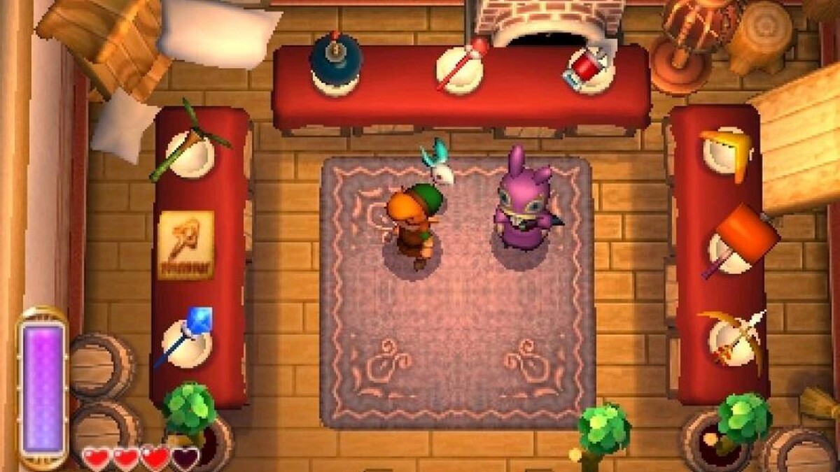 Магазин Равио в "The Legend of Zelda: A Link Between Worlds"