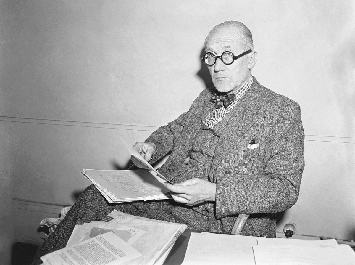 Ле Корбюзье портрет