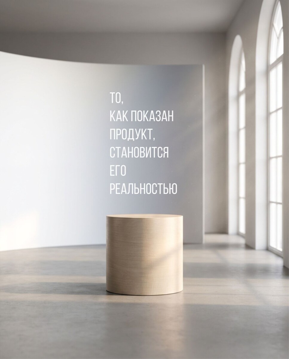 Визуал формирует ощущение ценности раньше, чем описание.