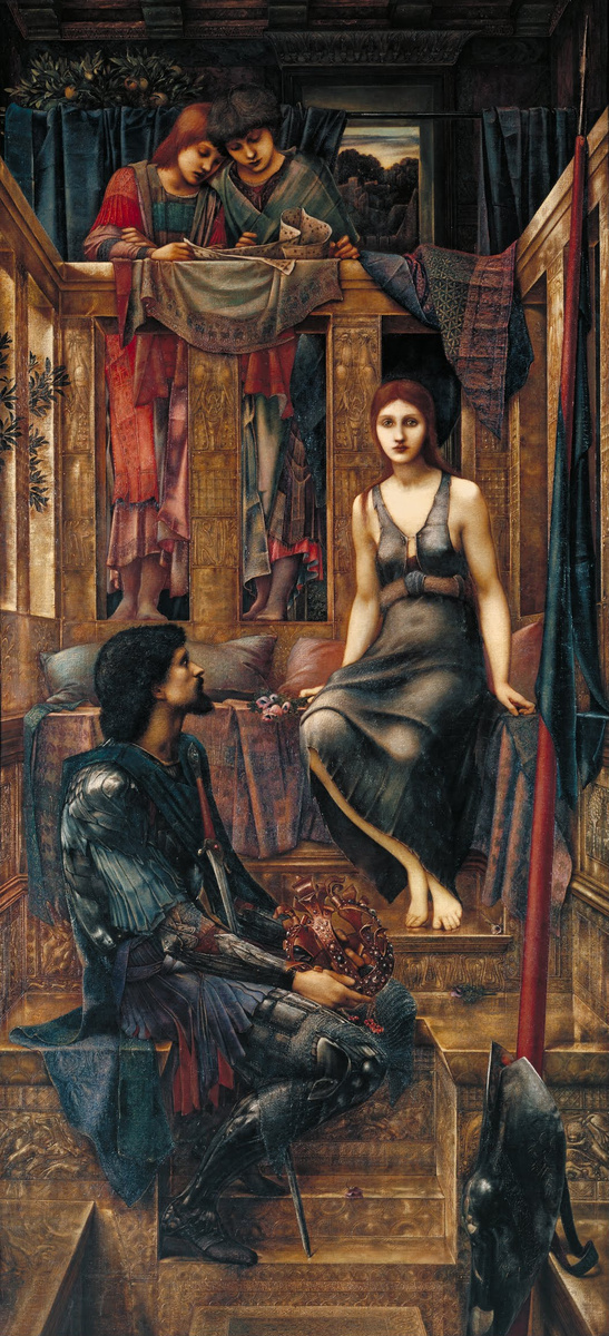 Эдвард Бёрн-Джонс, «Король Кофетуа и нищенка» (1884 год)