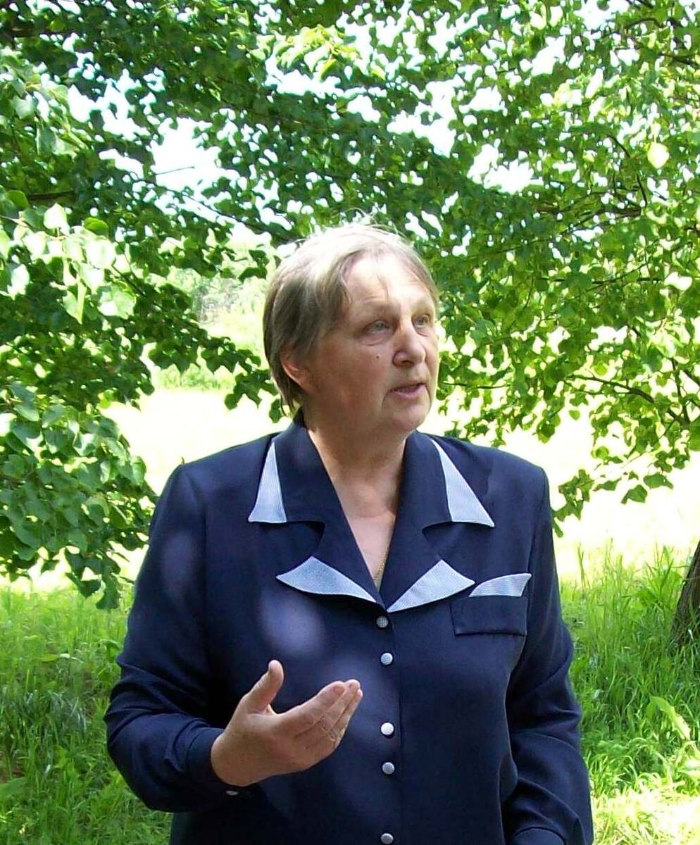 Ирина Николаевна Морозова, урожденная Опекушина. Правнучка скульптора А.М. Опекушина