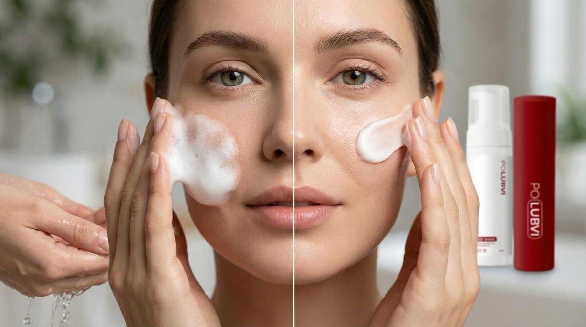 пенка и крем от POLUBVI