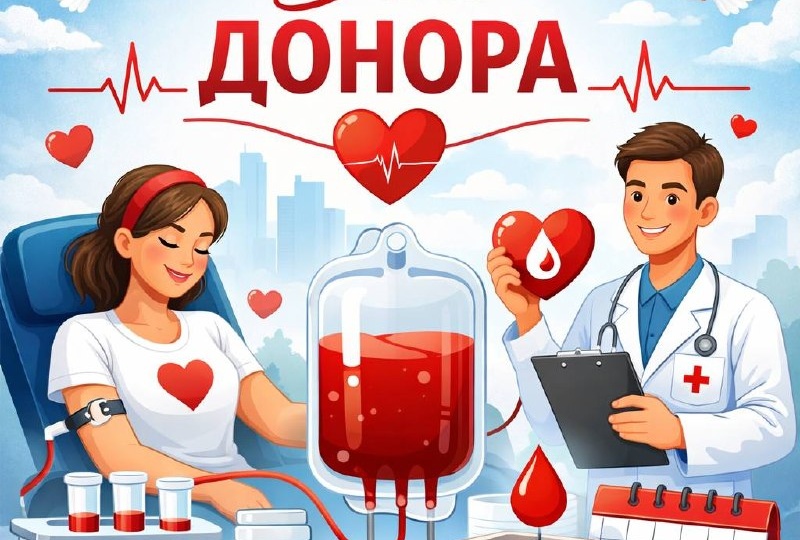 Сегодня в России — Национальный день донора крови
