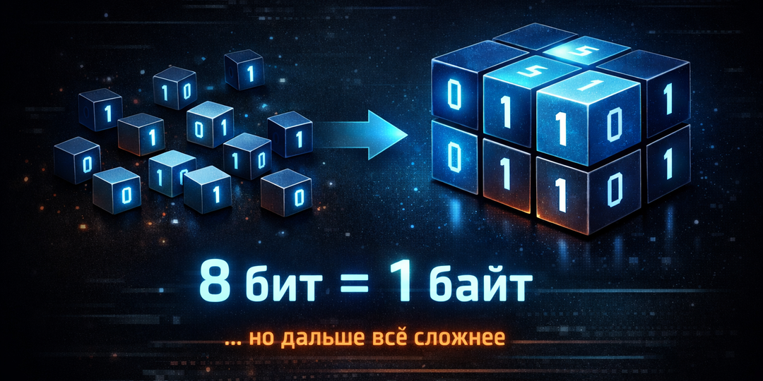 Почему «бит» и «байт»?