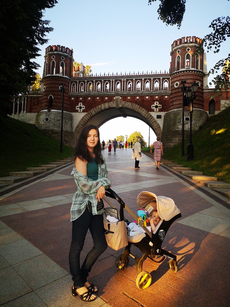 Ваш автор с маленькой Марго