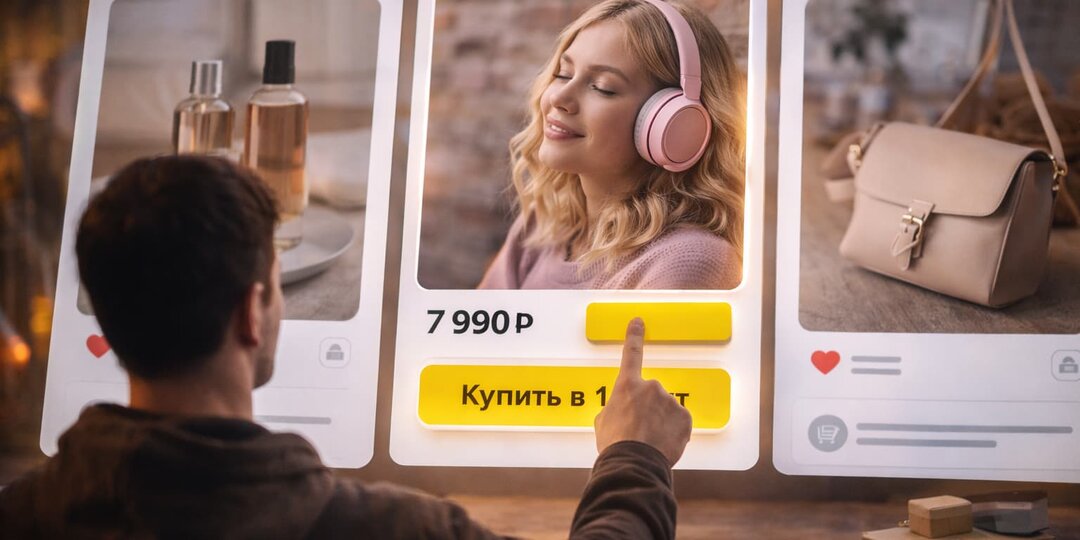 Листать, вдохновляться, покупать: «Яндекс» добавил кнопку «в 1 клик» к постам брендов и блогеров