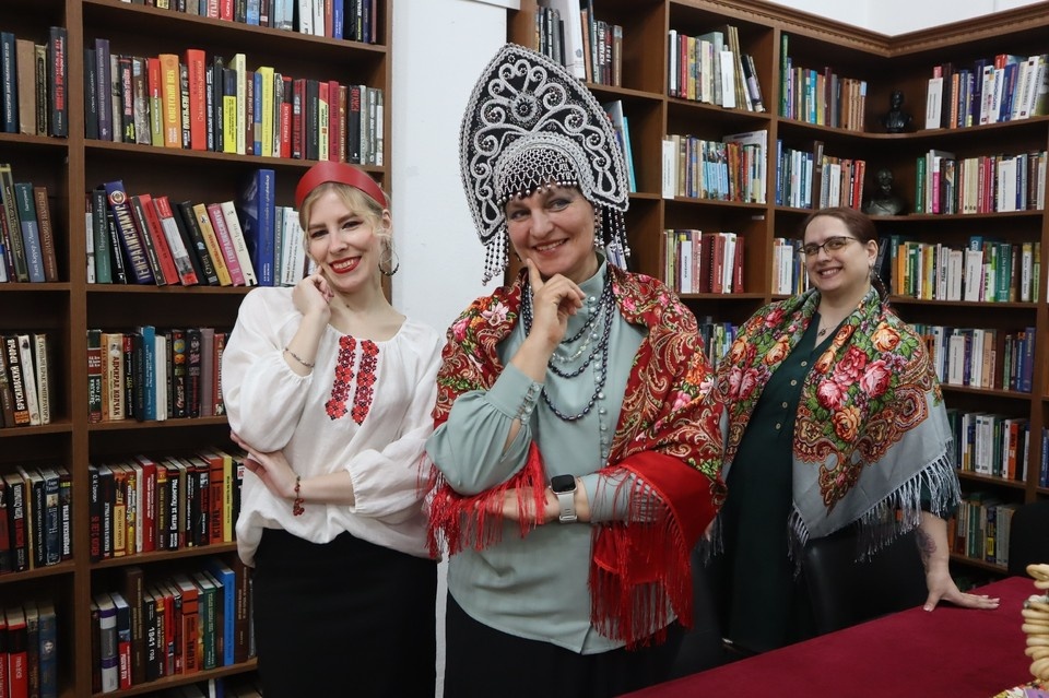    В Центральной городской библиотеке имени Л.Н. Толстого программа мероприятий называлась «Говорит и показывает Россия!». Фото: vk.com/svlib