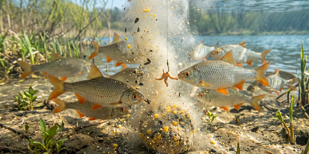 «Пылящий» состав на весеннюю плотву: Рецепт прикормки, которая собирает всю рыбу в округе