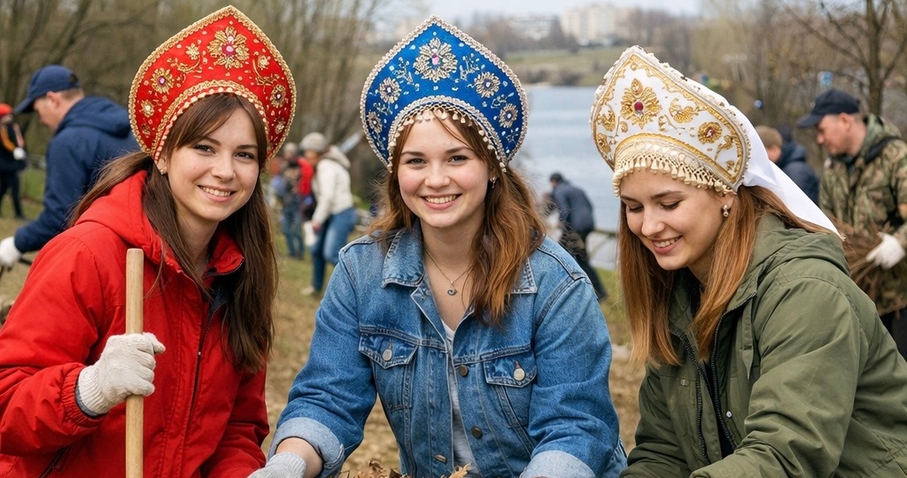 25 апреля жителей микрорайона Манеж приглашают на русский народный субботник