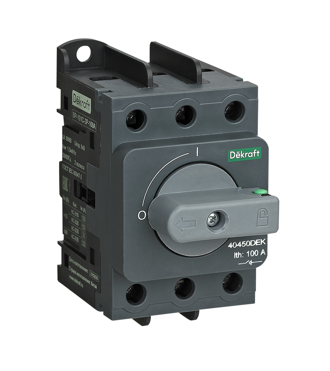 Выключатель-разъединитель Dekraft ВР-101С