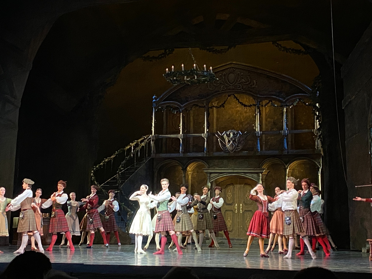 Большой театр, балет "Сильфида"