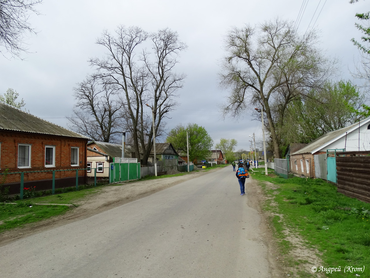 Одна из улиц села Генеральское