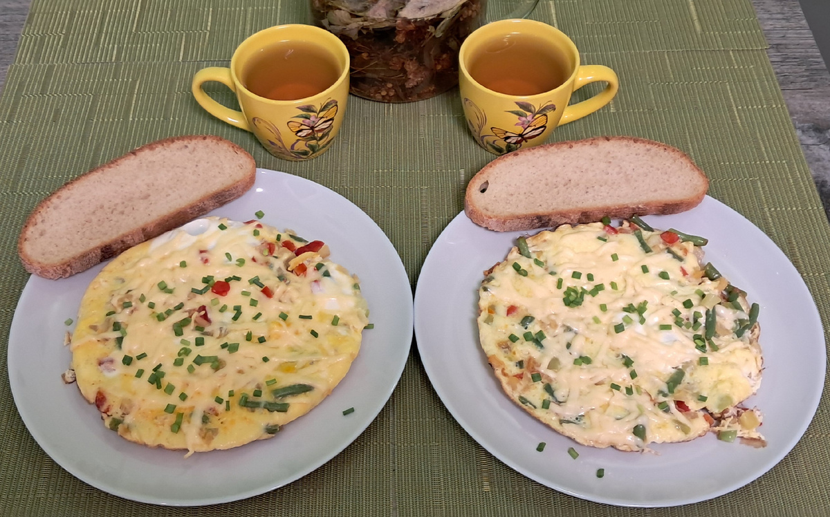 Завтрак детей