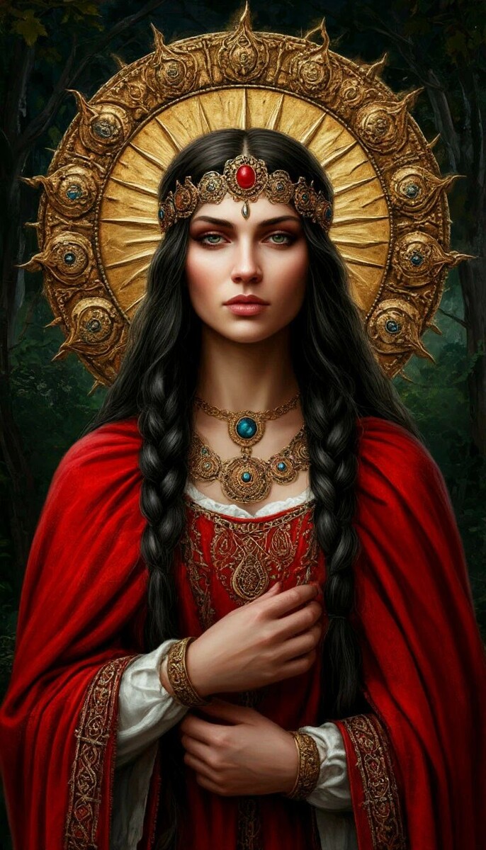 Морена - сиречь богиня Зимы, Ночи, Вечного Сна и Вечной Жизни… Но это из энциклопедий, поэтому сейчас будет чисто авторская импровизация.