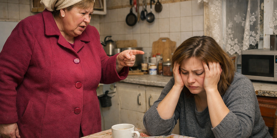 - Будешь ползарплаты отдавать, раз с моим сыном живёшь