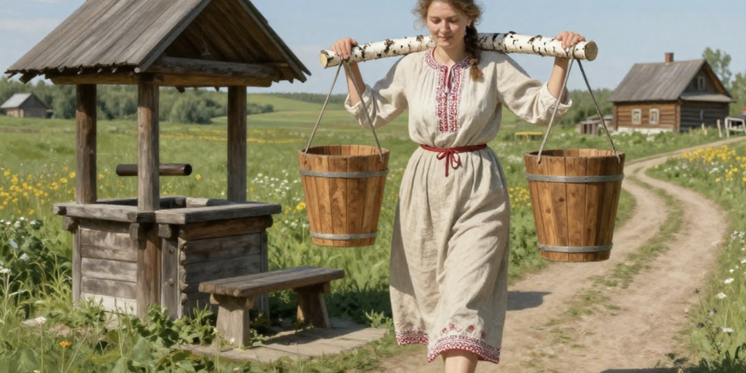 Коромысло и вёдра - забытый тренажёр для осанки (и почему наши бабушки не знали остеохондроза)