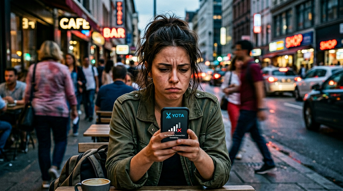     Представители оператора Yota подтвердили наличие локальных технических неполадок