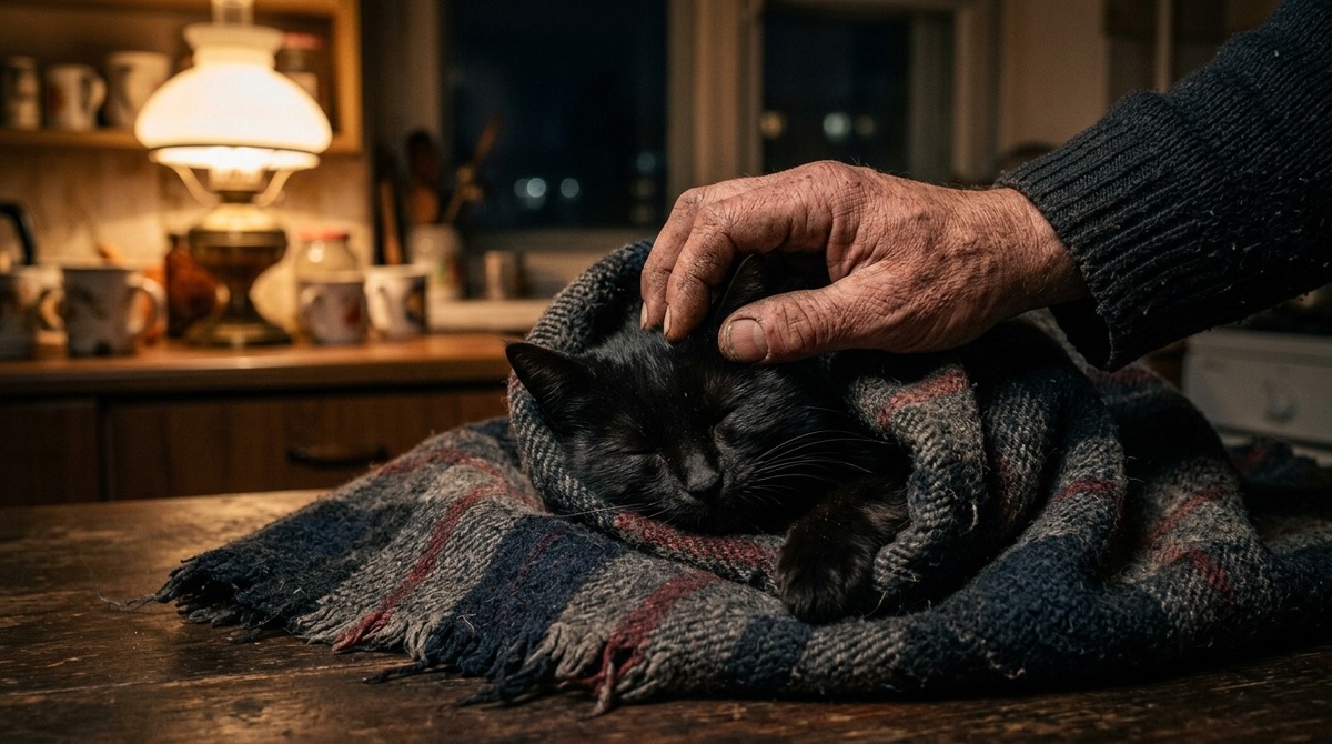 Иногда тебя спасает не то, что ты ищешь. А то, что само находит тебя у мусорных баков. В самый чёрный вечер твоей жизни.