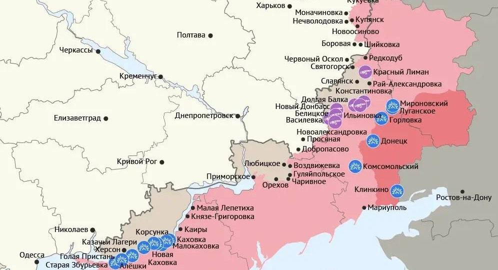 Положение на фронте и российско-американские переговоры