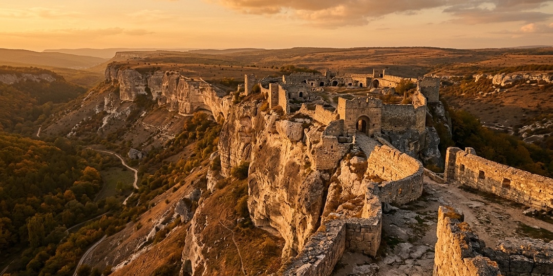Пещерный город в Крыму, где жил народ, которого в мире осталось меньше двух тысяч. И он до сих пор ходит молиться в кенассы