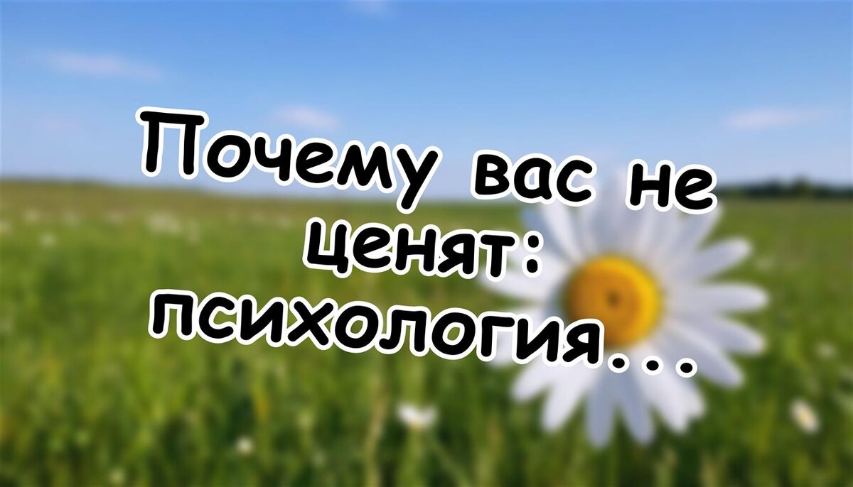 Почему вас не ценят: психология самооценки и личных границ (Источник: Яндекс Картинки)
