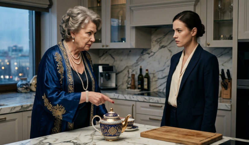 "Чайку мне сообрази, простолюдинка" - приказала свекровь "дворянка" невестке