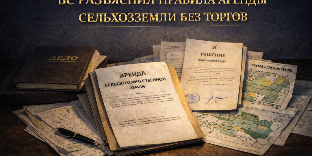 Хотите получить сельхозземлю без торгов? Верховный Суд поставил важное ограничение