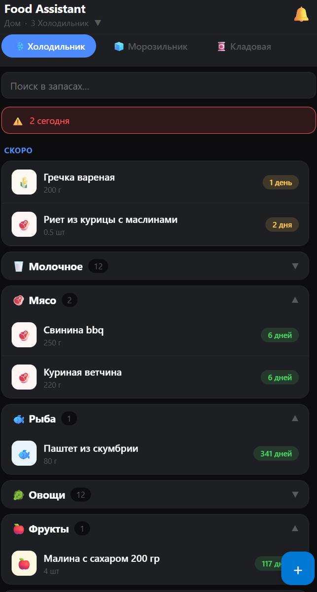 Так выглядит холодильник дома