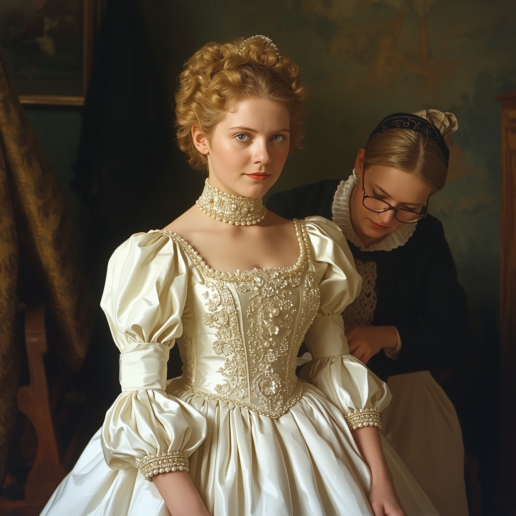 Наследница чужой жизни. Фэнтези. Попаданцы. Иллюстрация ИИ по идее Татьяны Лисицыной