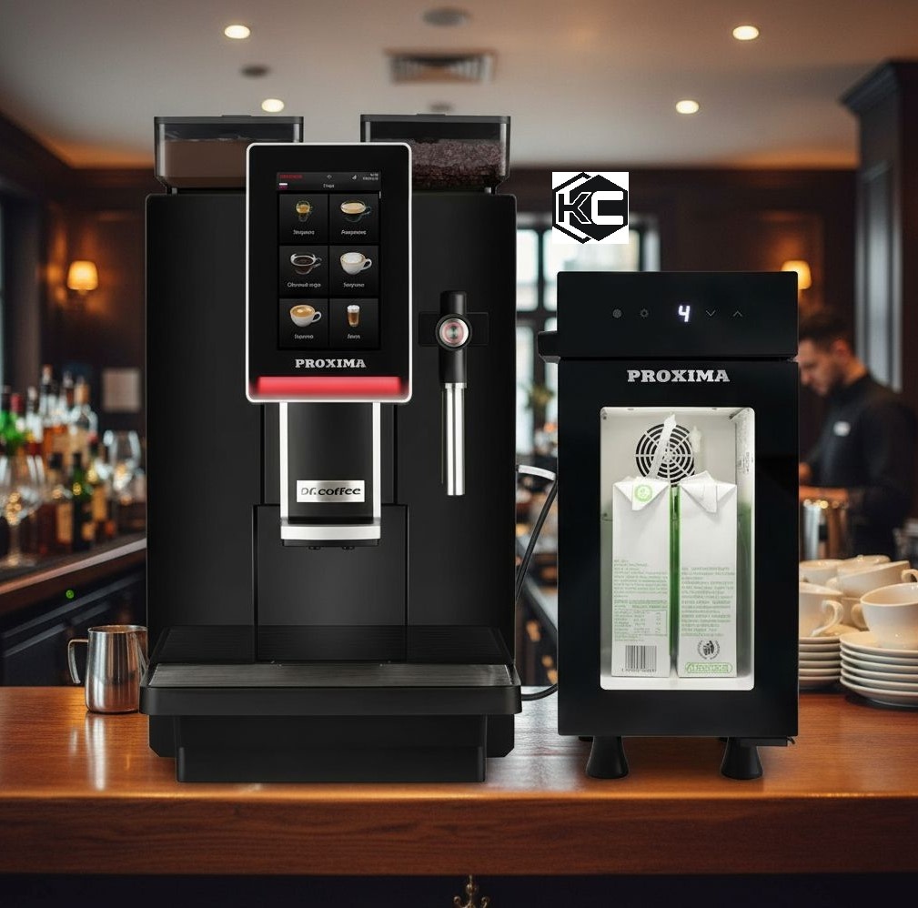 Proxima Dr.coffee minibar s в паре с холодильником Proxima BR9CI
