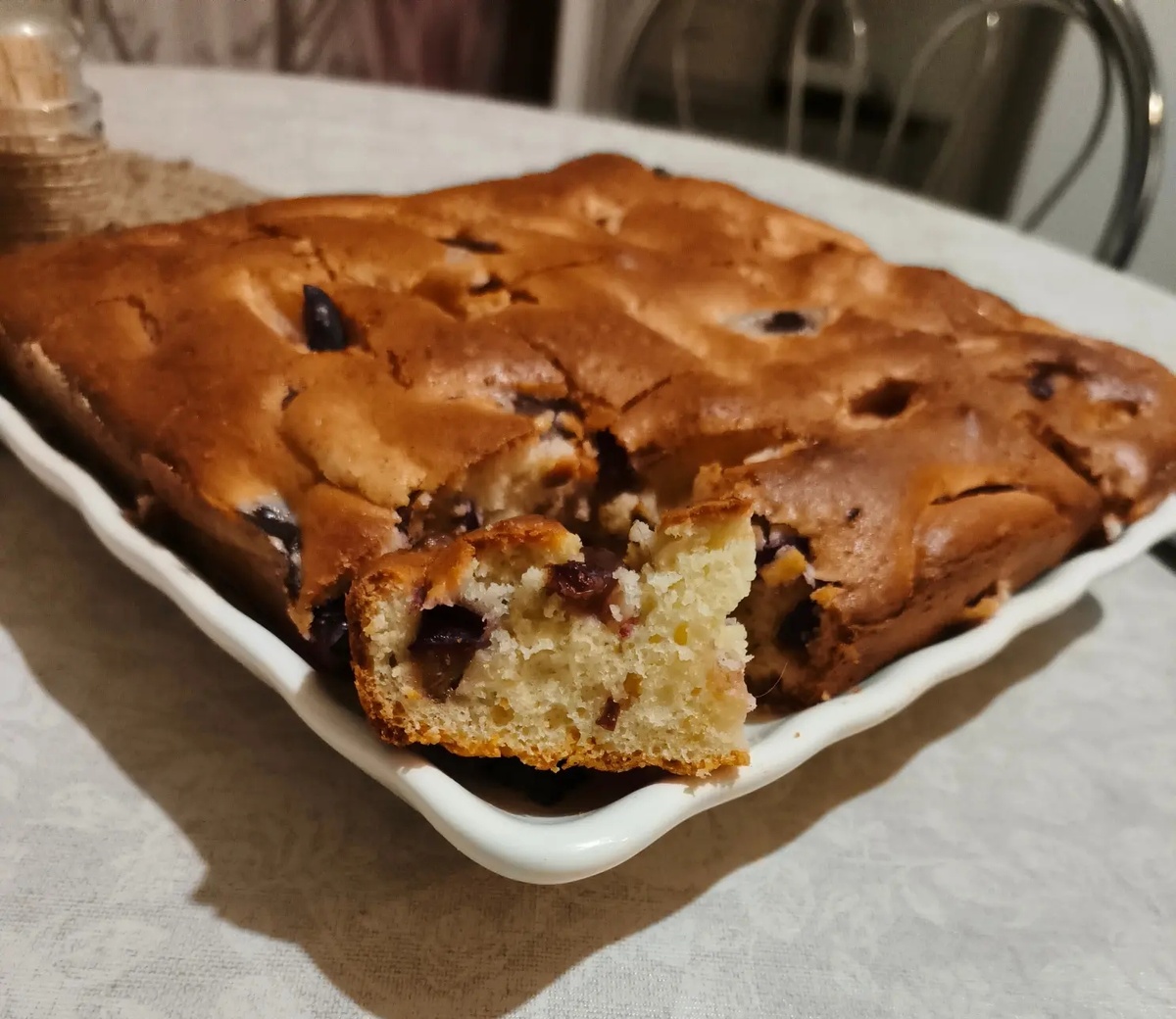 Пирог с ягодами ♥️