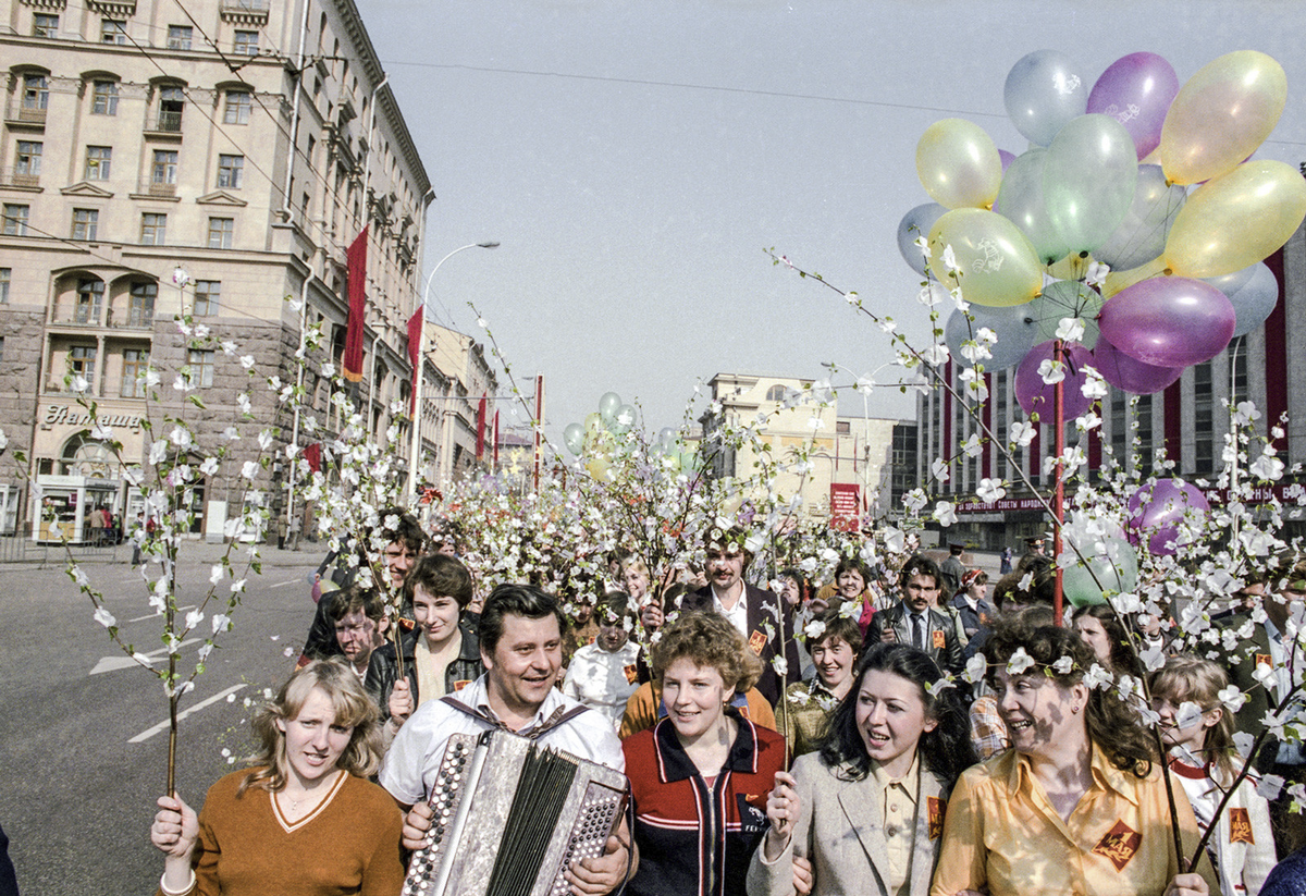 Улица Горького (Тверская), 1980-й. Источник: https://nyafoto.ru