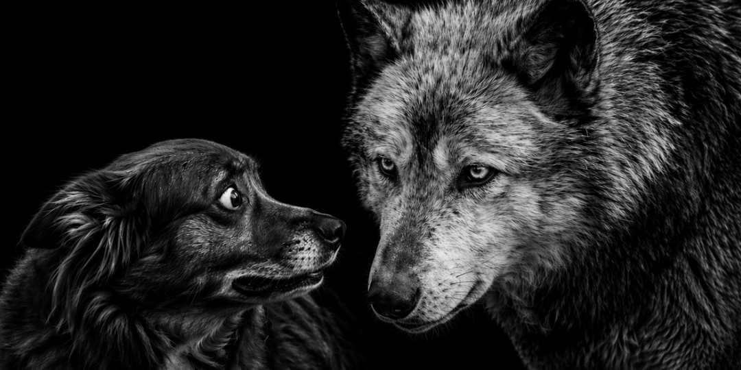 Боятся ли собаки волков на самом деле? Ответ учёных
