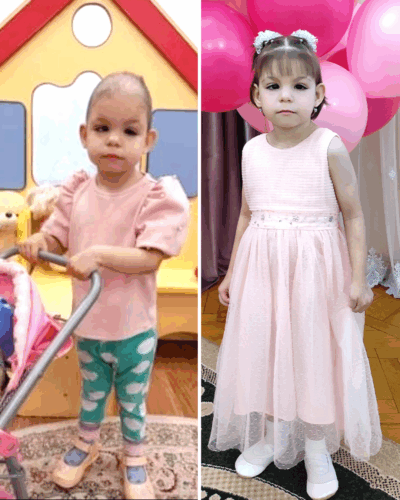 Арина в детском доме и в семье.