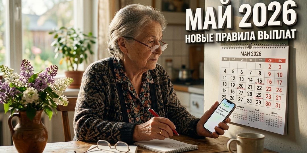 От двойной пенсии до «платных» переводов: большой разбор всех финансовых перемен с 1 мая 2026 года