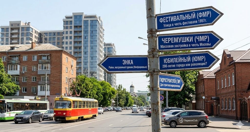 Не верьте первым ассоциациям: Откуда взялись названия районов Краснодара и почему они обманывают приезжих