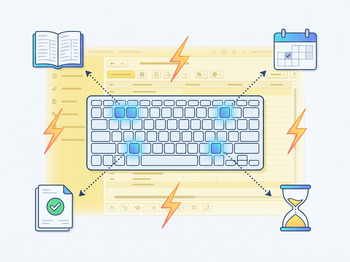 Горячие клавиши 1С