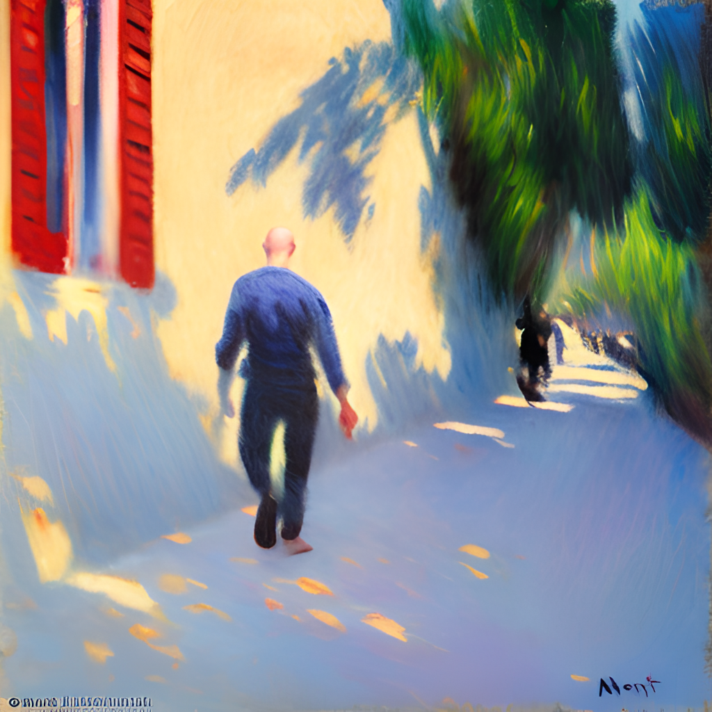 Генератор картинок видит его так