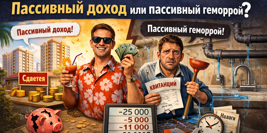 Сдача квартиры в Краснодаре 2026: Пассивный доход или пассивный геморрой? Считаем реальные цифры