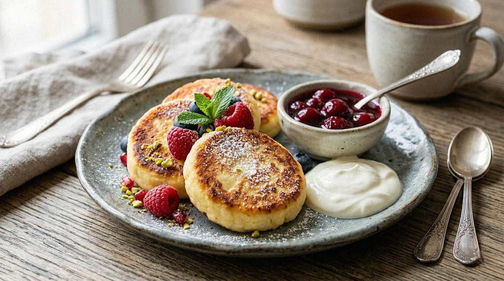 Сырники из творога на сковороде