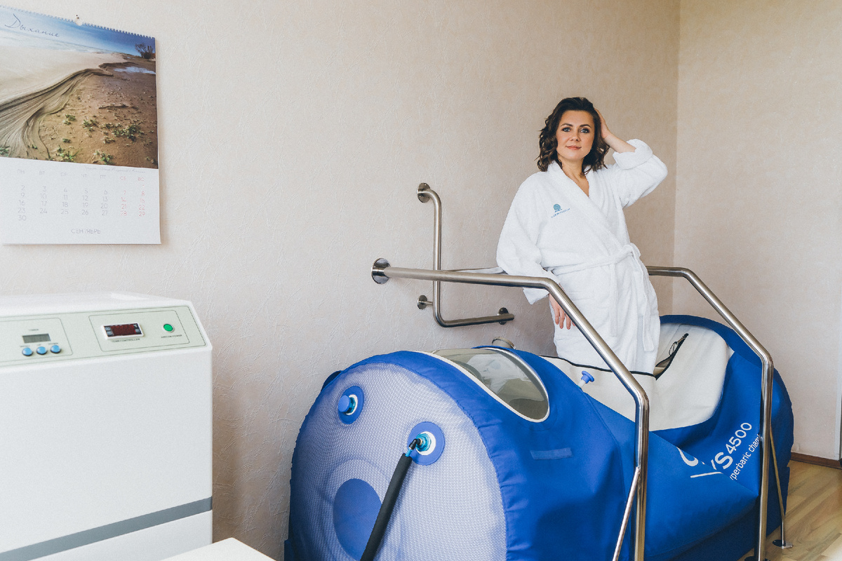 Барокамера OXYSYS4500 в санатории имени Ленина на курорте Ундоры